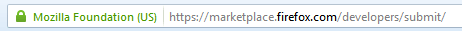 Firefox OS : URL pour publier une application