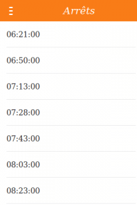 RennesToolbox : Affichage des horaires liés aux arrêts d’une ligne